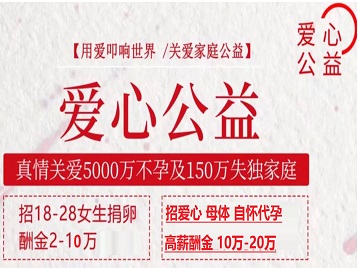 蚌山捐卵助孕生子 爱心志愿者招募